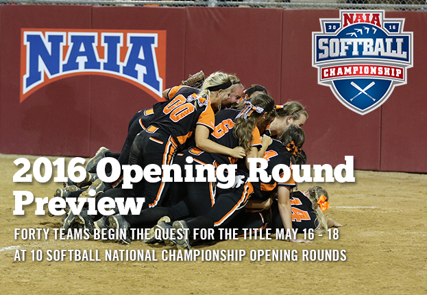 2016 Softball National Championship Opening Round Preview