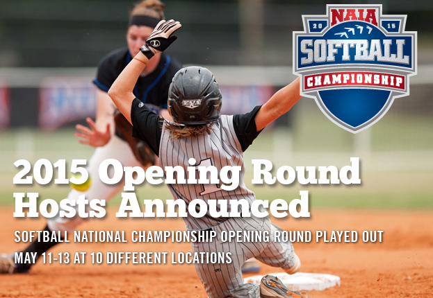 2015 NAIA Softball National Championship Opening Round Host Sites Announced