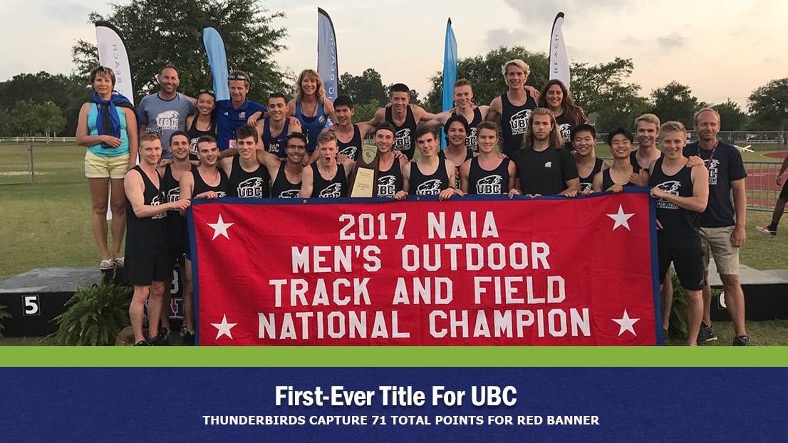 British Columbia Claims First-Ever Team National Championship