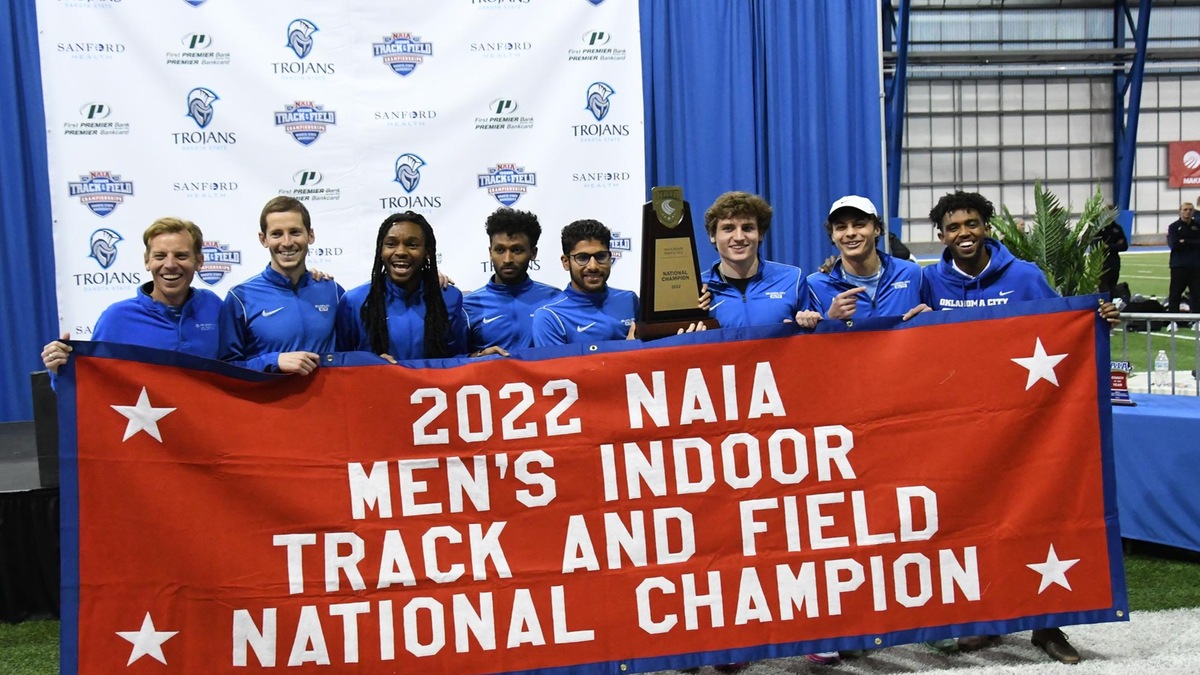 Oklahoma City Edges Indiana Tech for First NAIA Men’s Indoor Track & Field National Title