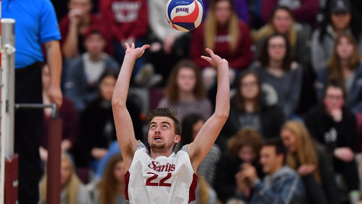NAIA - Men's Volleyball - Player of the Week - Colby Elder - Aquinas (Mich.)