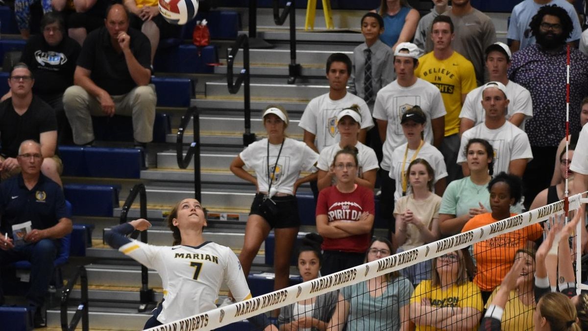 NAIA - Women's Volleyball - Player of the Week - Skyler Van Note - Marian (Ind.) 